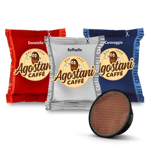 150 Capsule Caffè Agostani Small Miste – Compatibili Small Cup e Lavazza A Modo Mio