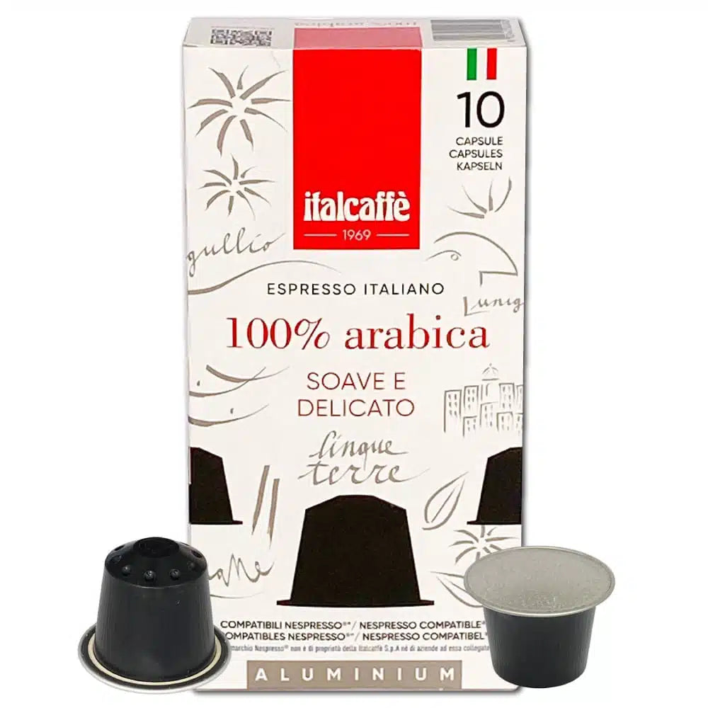 100 Capsule Compatibili Nespresso® Italcaffè Espresso 100% Arabica