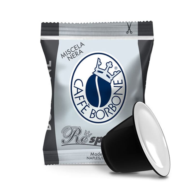 100 Capsule Caffè Borbone Miscela NERA Compatibili Nespresso®