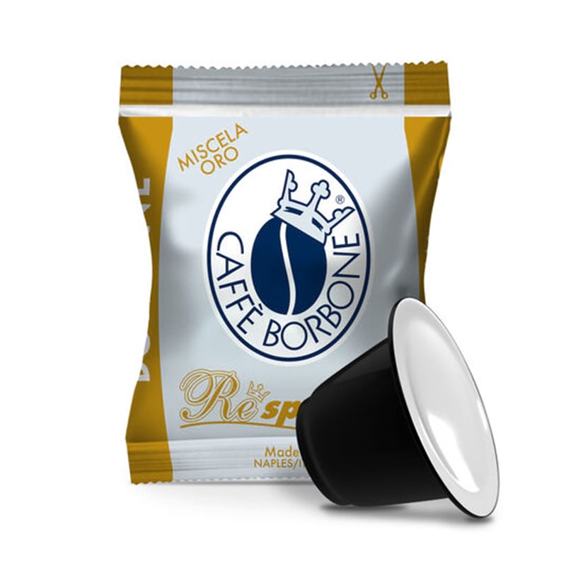 100 Capsule Caffè Borbone Miscela ORO Compatibili Nespresso®
