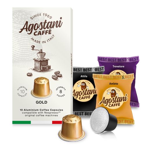 180 Capsule Caffè Agostani Best Miste – Compatibili Nespresso
