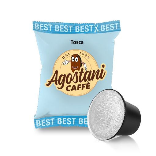 Capsule Caffè Agostani Best Aida Intensità 8 – Compatibili Nespresso (100, 300, 500)